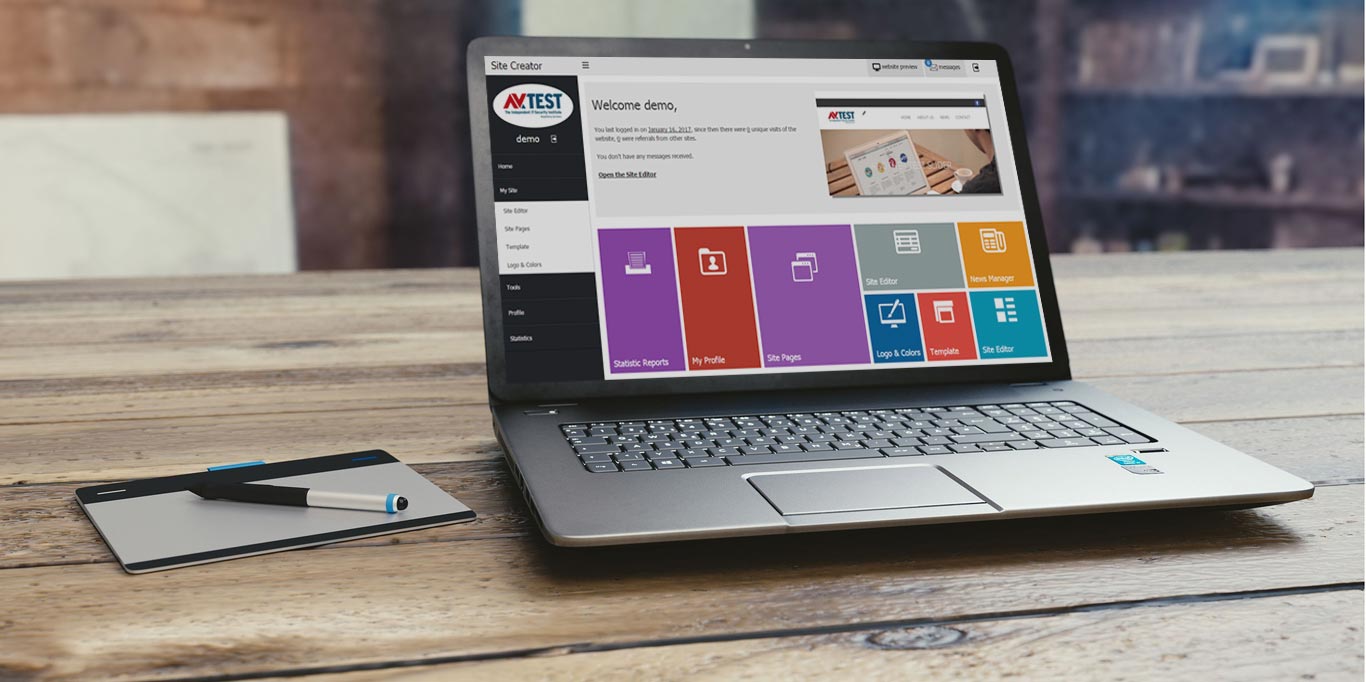 creador de sitios web (wscreator php script)